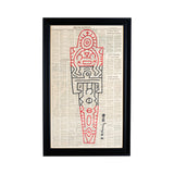 KEITH HARING - NEWSPAPER 1984