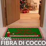 Zerbino Natalizio in Fibra di Cocco "Merry Christmas" – Fisura
