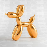 EDIZIONE STUDIO ART "BALLOON DOG XXL" SCULTURA ARANCIONE ORO – EDIZIONE LIMITATA