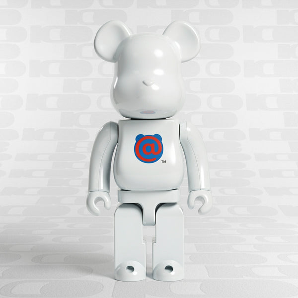 BE@RBRICK 1st Model “White Chrome” – 400% – 20th Anniversary