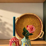 Portacandele Circus Tent  Giallo/Blu – Kitsch Kitchen