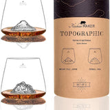 Set 2 Bicchieri Tumbler Topografici Fuji & Denali - Alaskan Maker