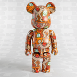 MEDICOM TOY - SET BEARBRICK 400% E 100% - KEITH HARING V12 (EDIZIONE SPECIALE BWWT 3)