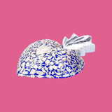 Maxi Cuore Sacro Ex Voto blu con Milagros