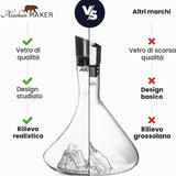Decanter da Vino Topografico – Grand Canyon - Alaskan Maker