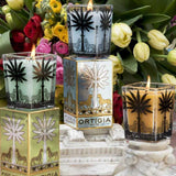 Candela quadrata Ortigia Zagara in vetro 170g