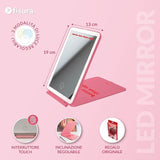 Specchio Portatile con LED "Better late than ugly" – Fisura