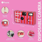 Macchina fotografica usa e getta “Better Late Than Ugly” Fisura con flash