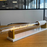 Elements Lighting – Tubo luminoso “Home Dolce Home”