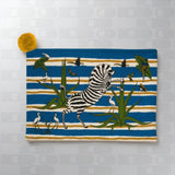 Pochette Jungle Blu