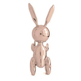 EDIZIONE STUDIO ART SCULTURA "BALLOON RABBIT XL" ORO ROSATO – EDIZIONE LIMITATA