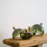 Copertura / Portacandela Round Cover Green Brass M – Peri Living