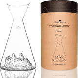 Caraffa per acqua con topografia delle Tre Cime di Lavaredo- Alaskan Maker