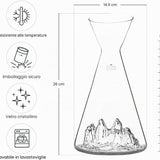 Caraffa per acqua con topografia dell'Everest - Alaskan Maker