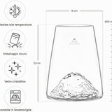 Bicchiere Long Drink Topografico Etna - Alaskan Maker