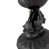 Scultura in porcellana “Mickey Total Black” nero opaco e lucido
